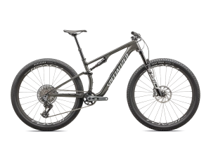 2024 Specialized EPIC 8 Expert Mountain Bike - Medium, Gloss Carbon/Black Pearl White
