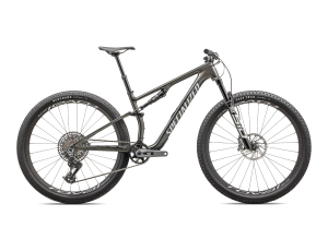 2024 Specialized EPIC 8 Expert Mountain Bike - Small, Gloss Carbon/Black Pearl White