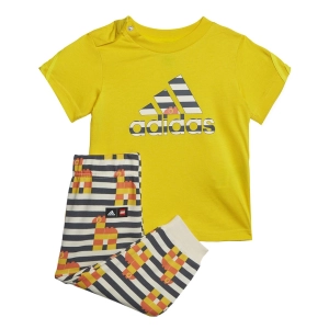 adidas - Kids' (Infant) adidas x Classic Lego T-Shirt And Pant Set (HB4462)