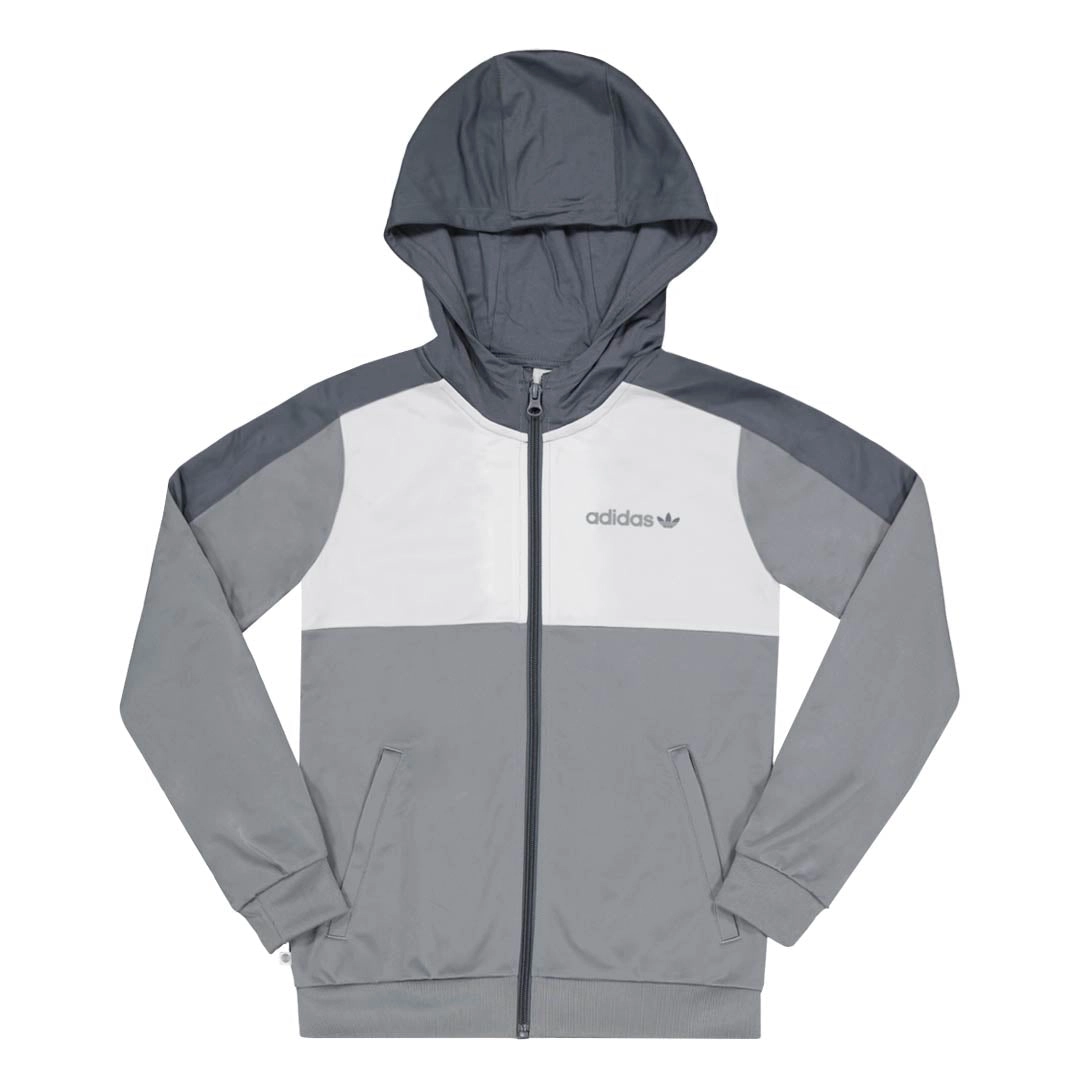 adidas - Kids' (Junior) Poly Full Zip Hoodie (HN8102)