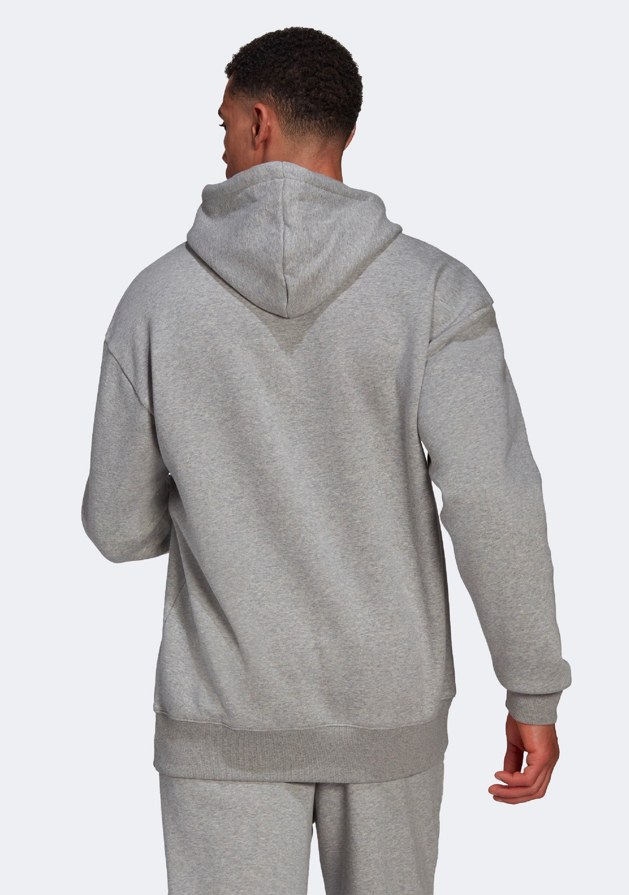 Adidas Men's Essentials Feelvivid Cotton Fleece Drop Shoulder Hoodie