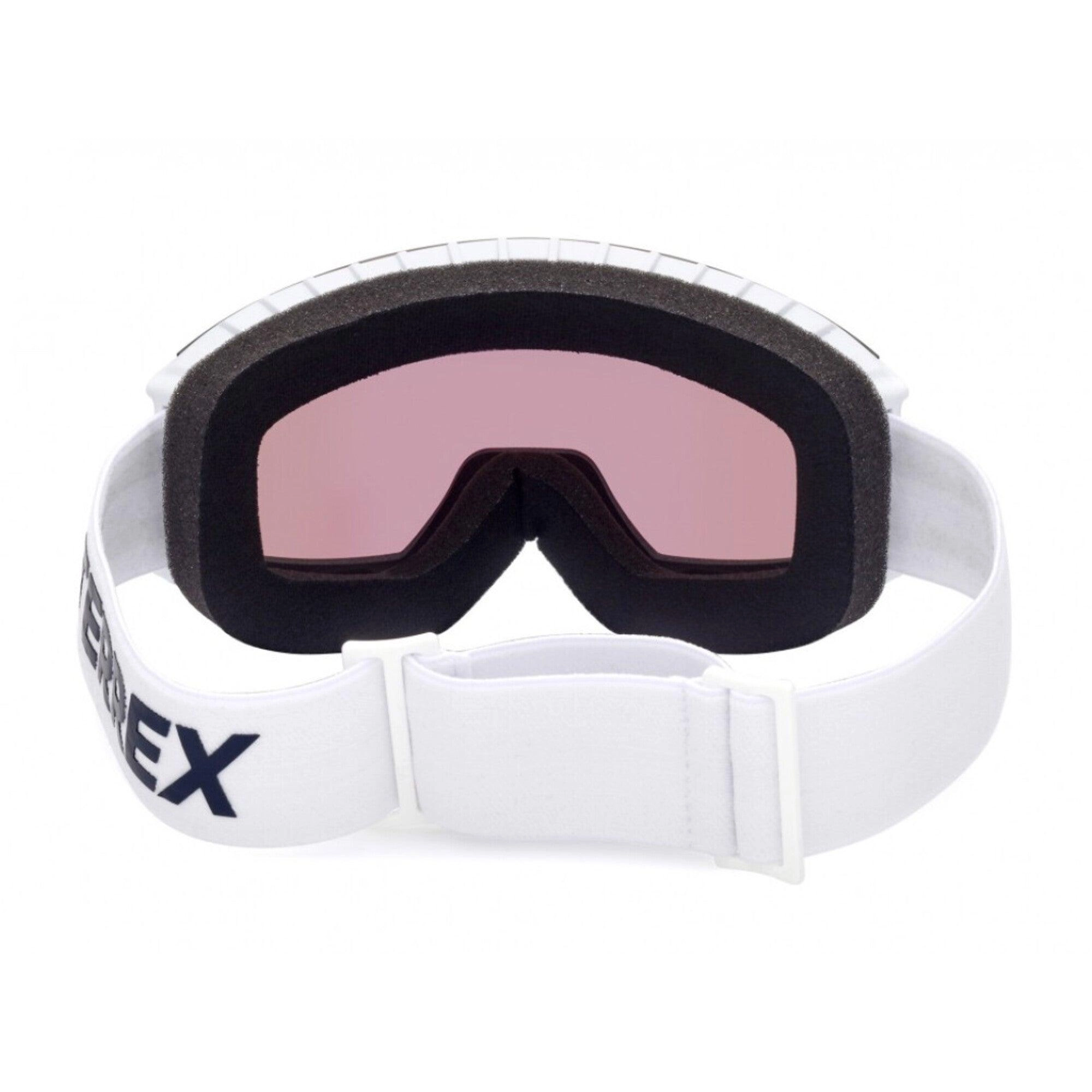 Adidas Unisex Sunglasses - White Plastic Frame Green Mirror Lens | ADIDAS SP0040 21Q