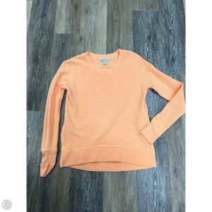 Athletic Top Long Sleeve Collar By Athleta In Orange, Size: Xxs
