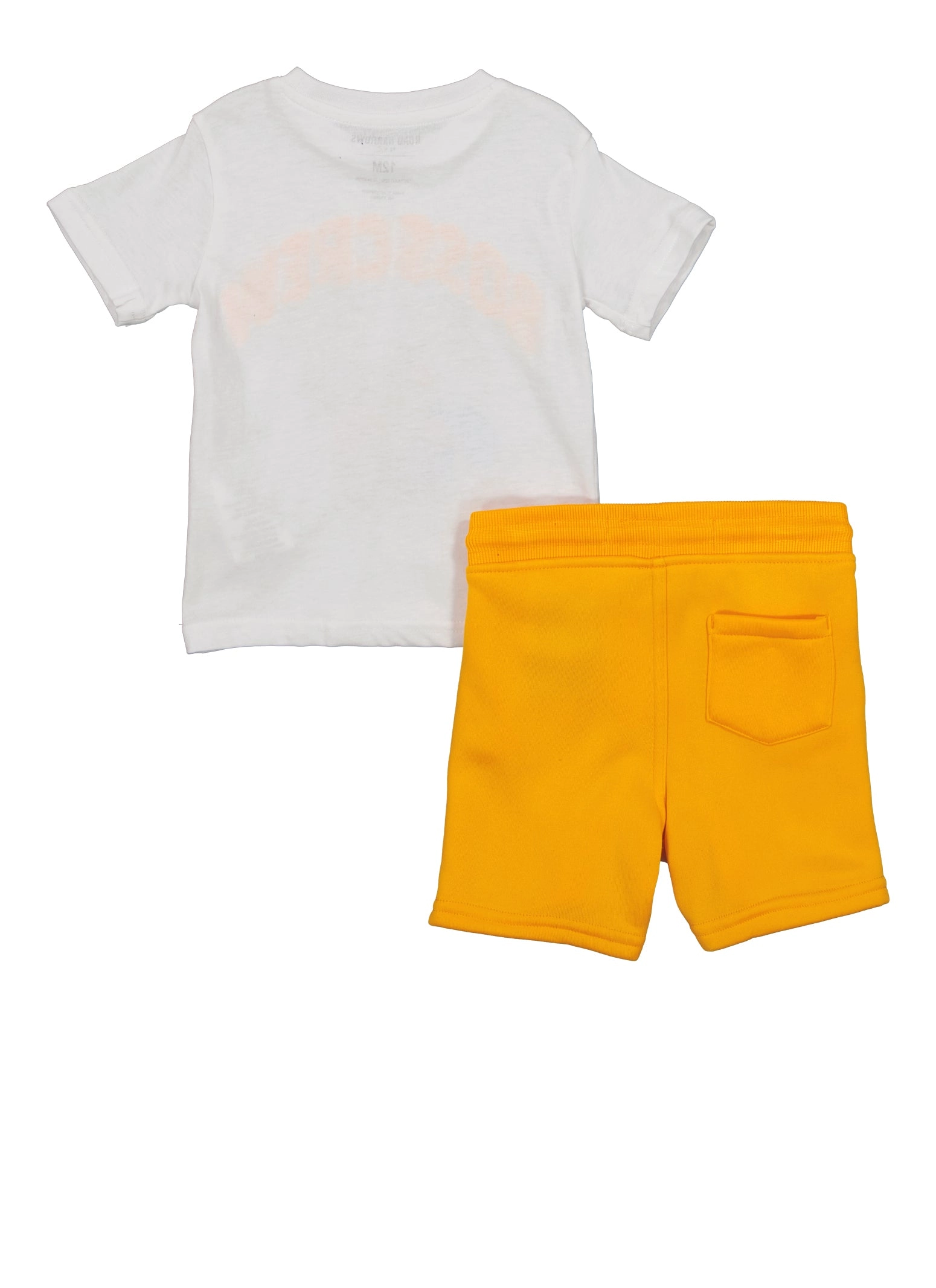 Baby Boys 12-24M Boss Crew Chenille Graphic Patch Tee and Shorts