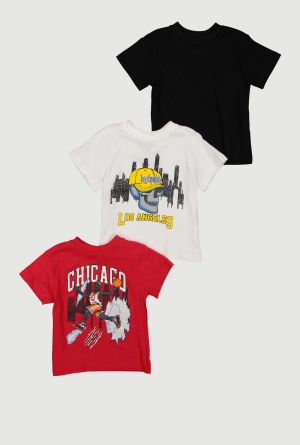 Baby Boys 12-24M City Graphic Tees 3 Pack