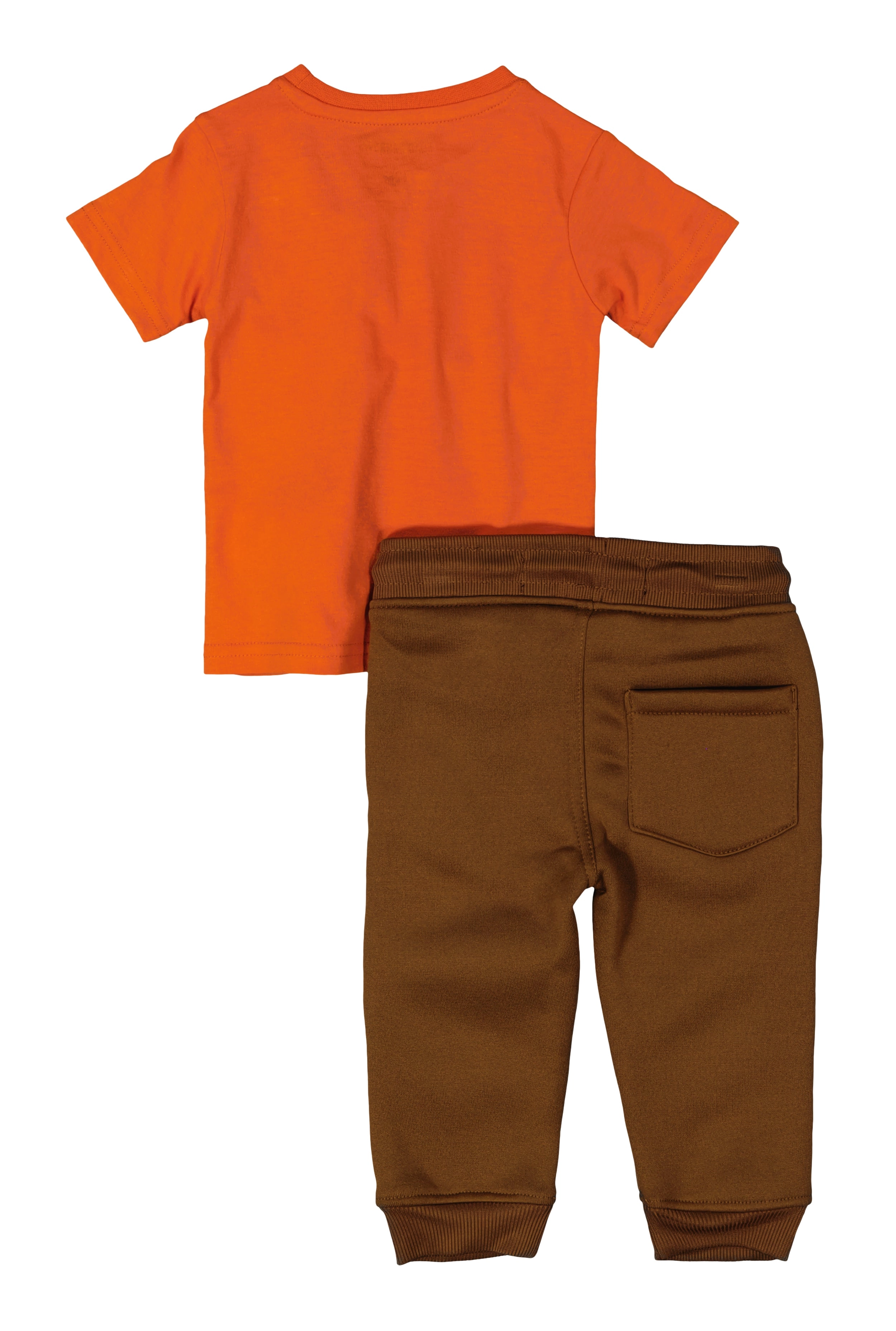 Baby Boys 12-24M Hustle Dog Graphic Tee and Moto Joggers