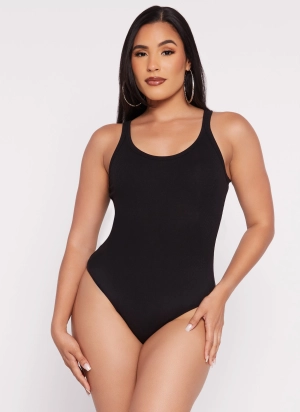 Basic Scoop Neck Tank Bodysuit