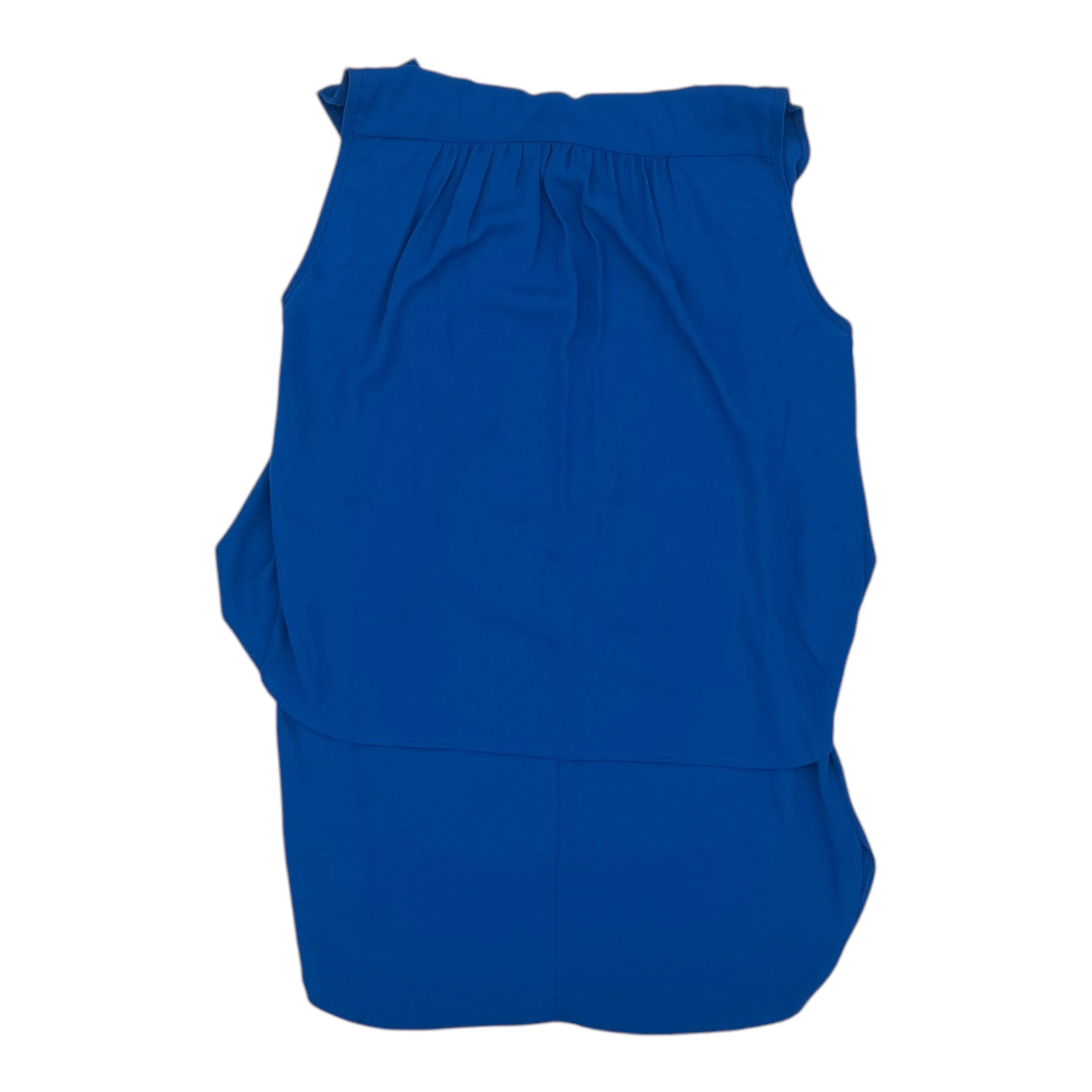 Blouse Sleeveless By Karen Kane In Blue, Size:S