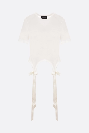 Bow Tail jersey t-shirt