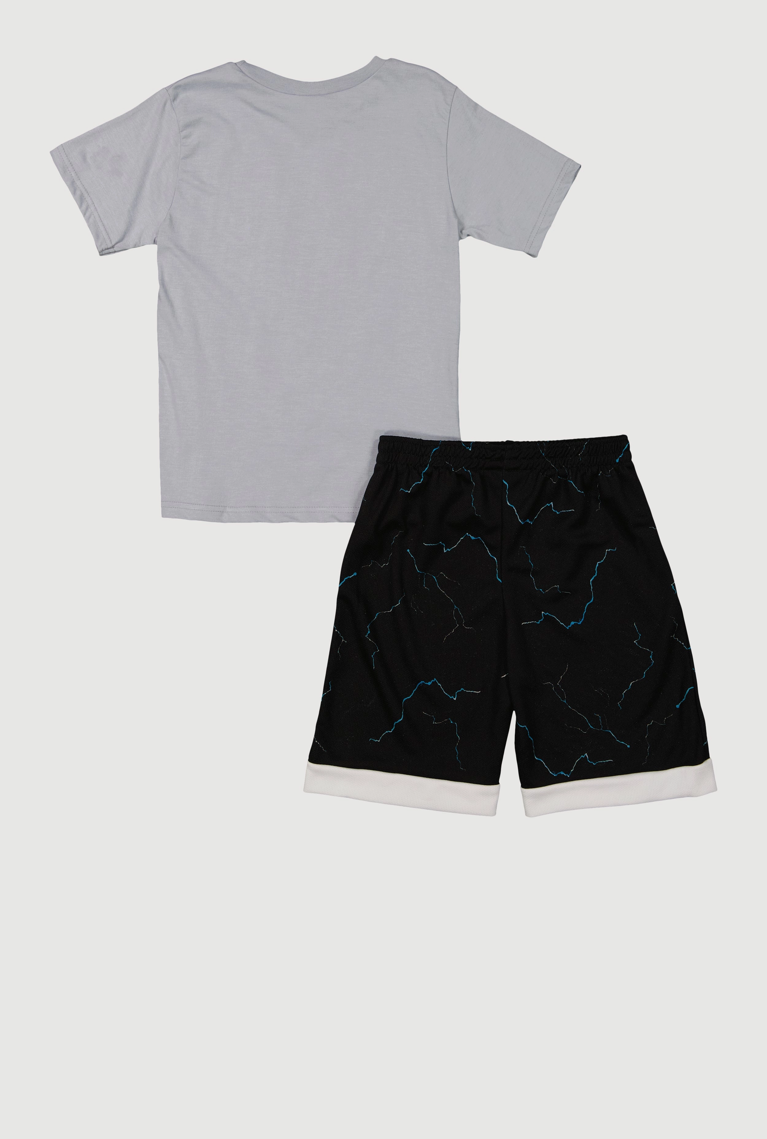 Boys Basketball Graphic Tee and Shorts