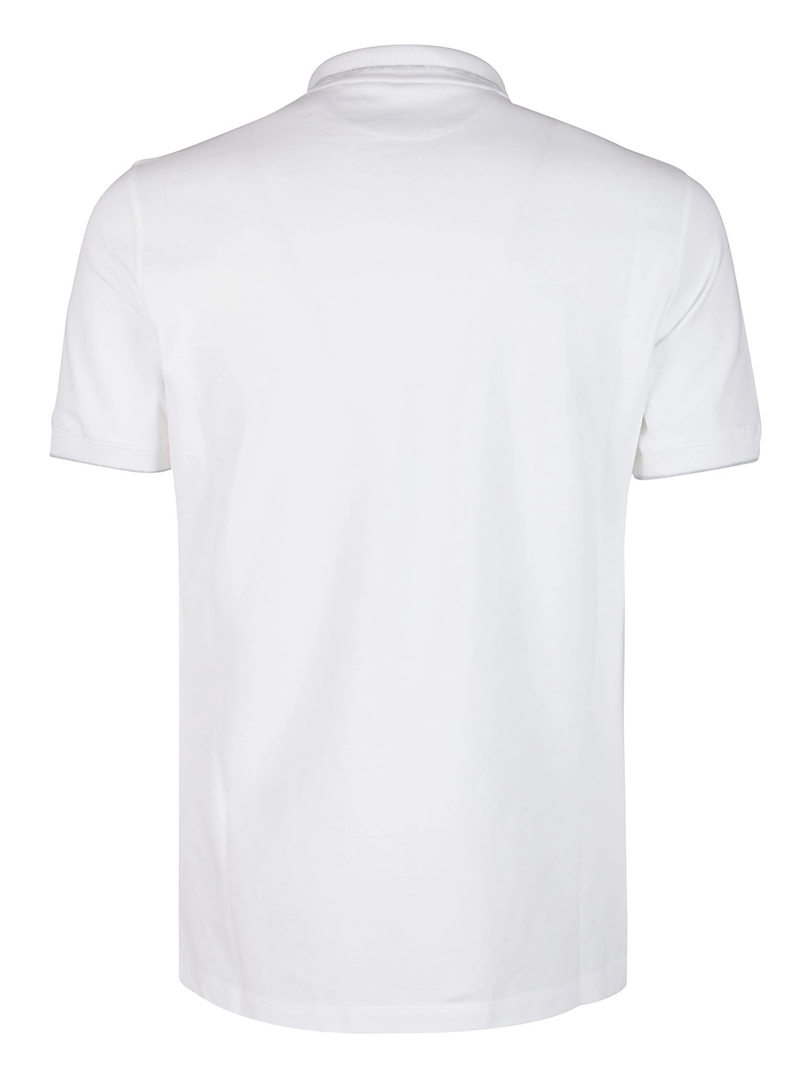 Brunello Cucinelli Logo Embroidered Polo Shirt