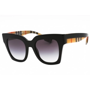 Burberry Women's Sunglasses - Black Plastic Square Full Rim Frame | 0BE4364 39428G