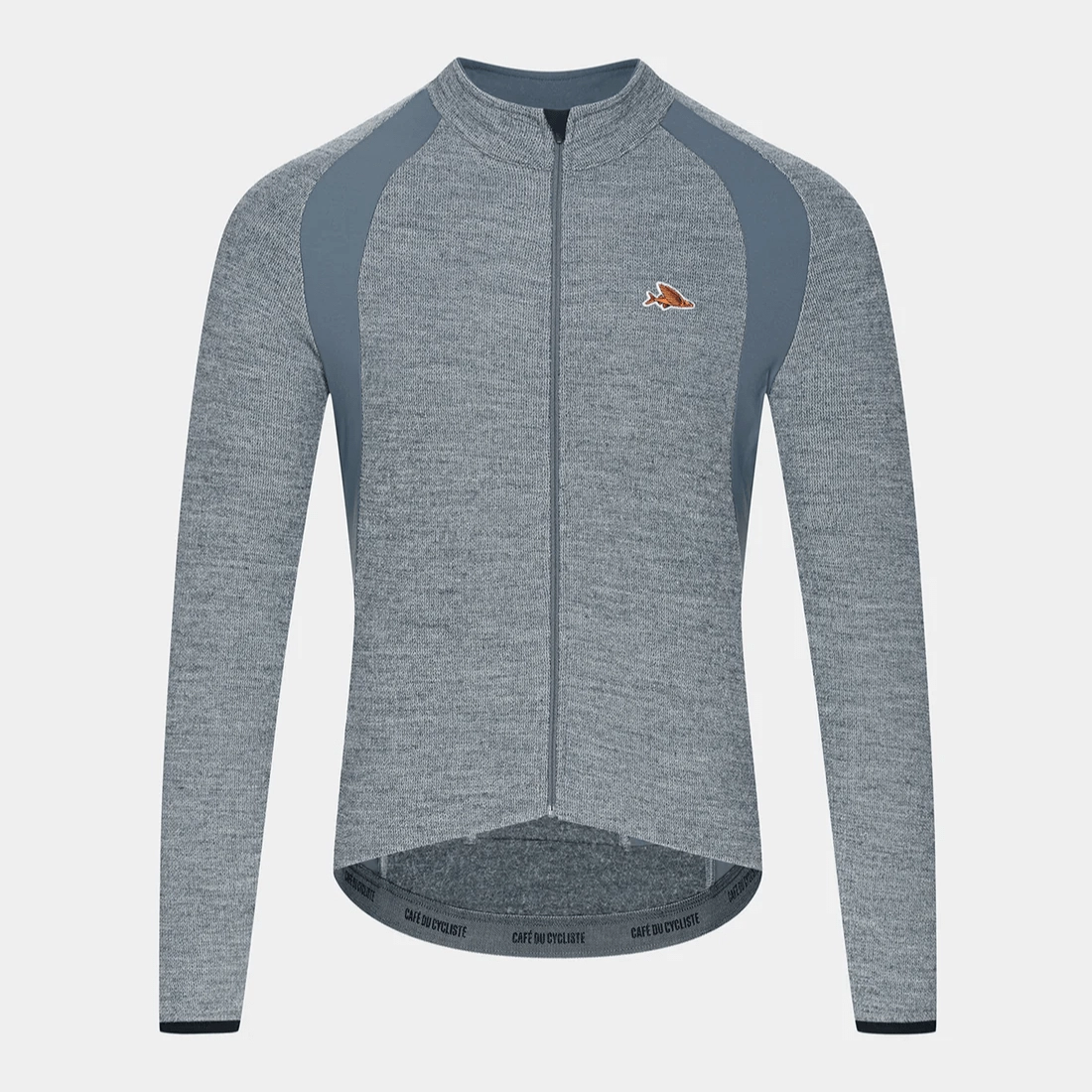 Café du Cycliste Men's Marguerite Long Sleeve Merino Jersey