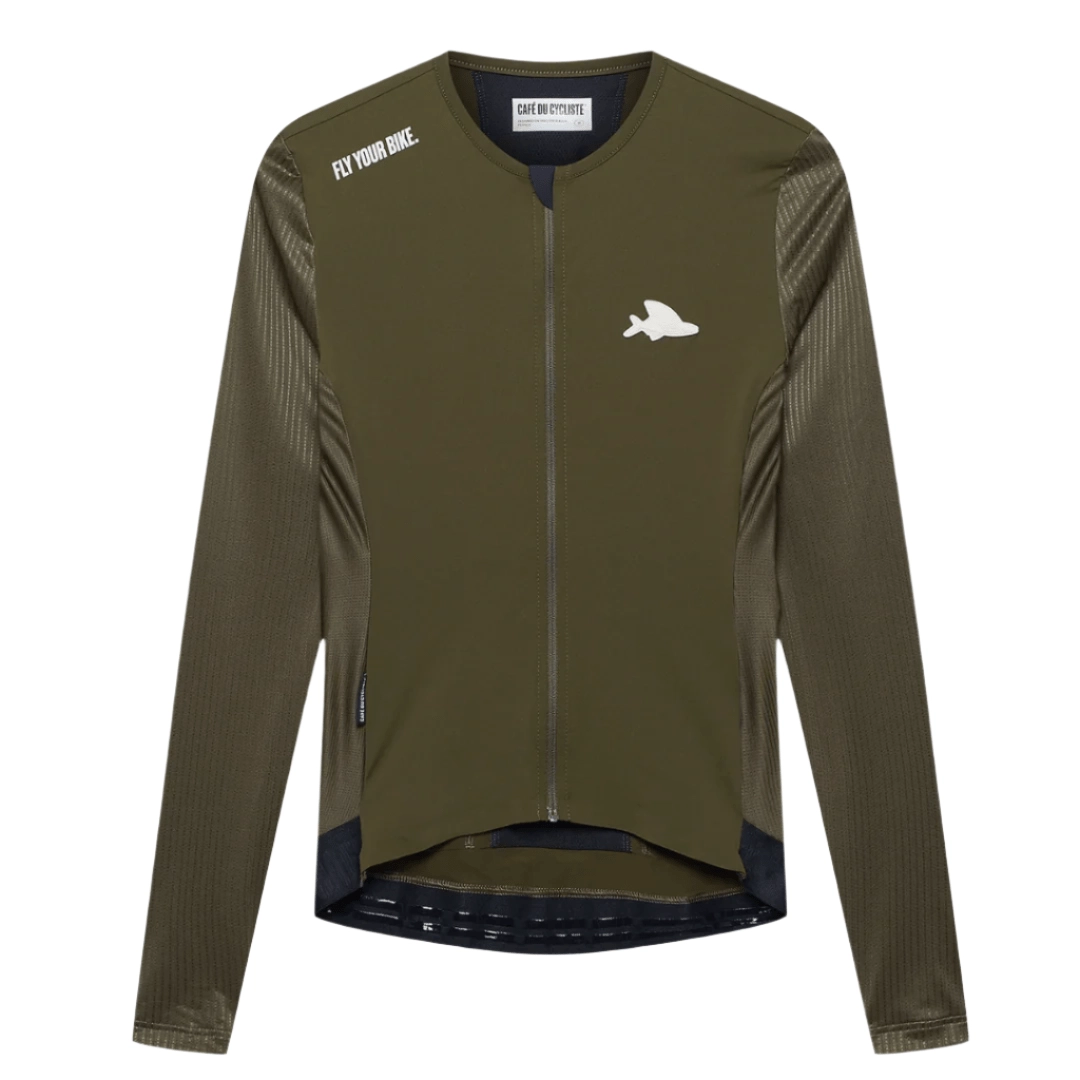 Café du Cycliste Men's Roxane Jersey Long Sleeve