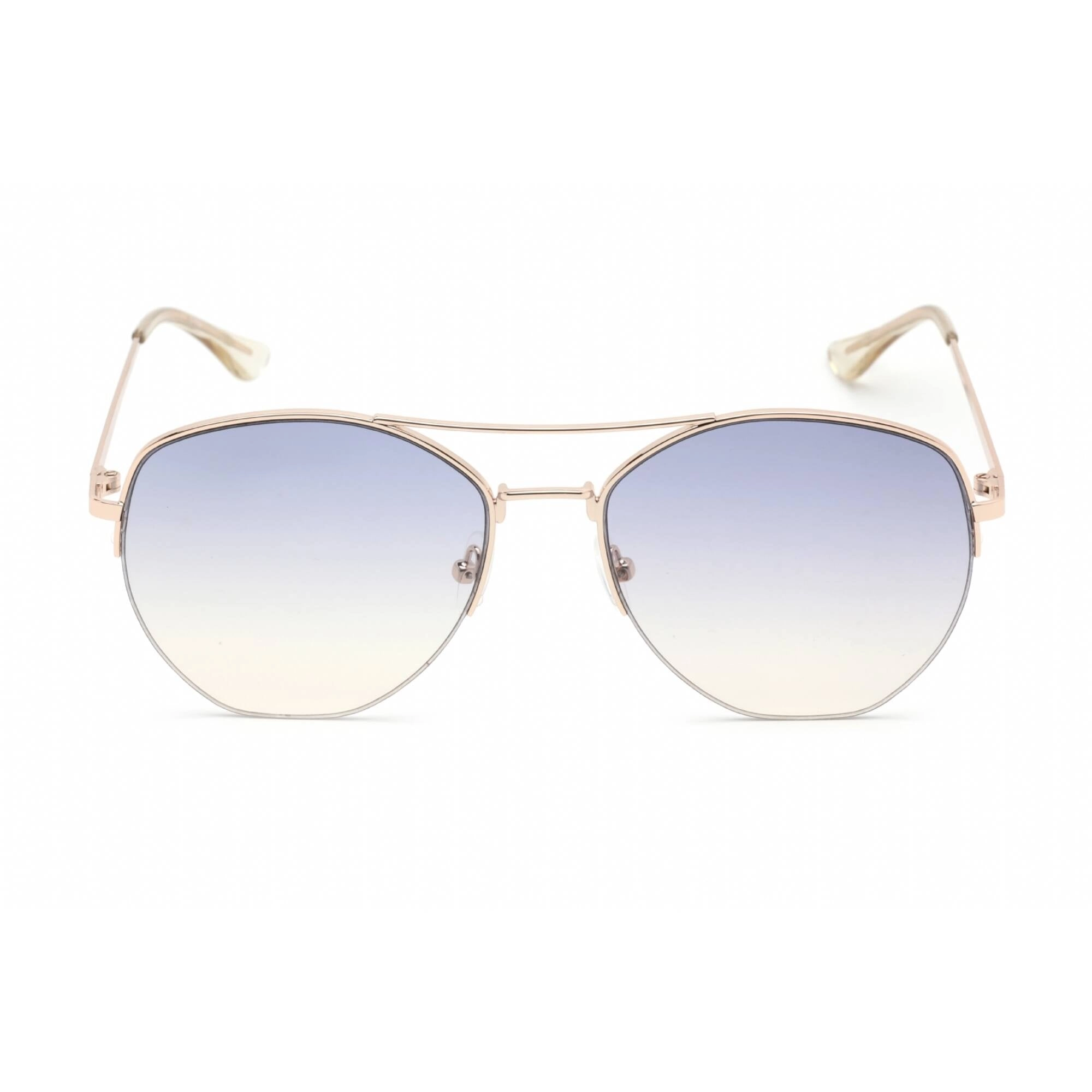 Calvin Klein Retail Women's Sunglasses - Gold Pilot Metal Frame | CK20121S 717