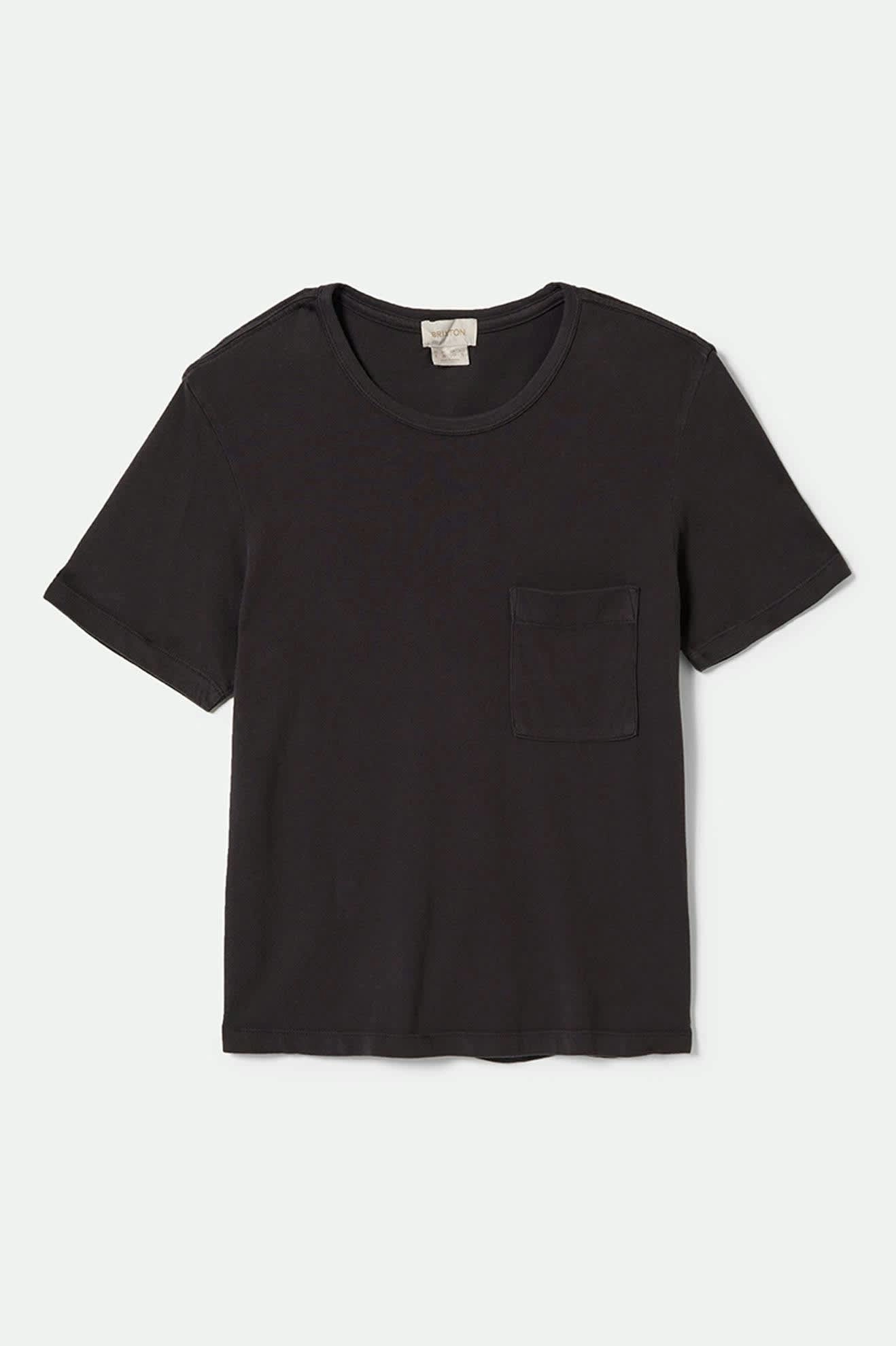 Carefree Organic Garment Dye Perfect T-Shirt - Black