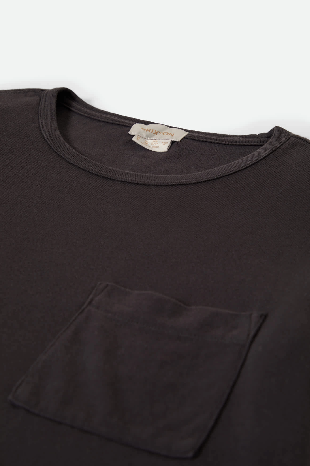 Carefree Organic Garment Dye Perfect T-Shirt - Black