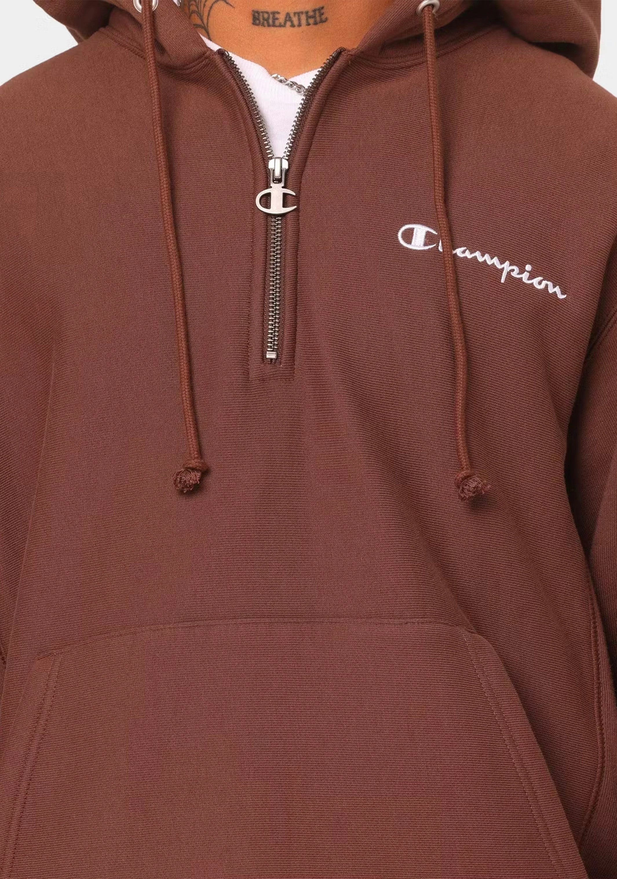 Champion Men's Reverse Weave Quarter Zip Hoodie