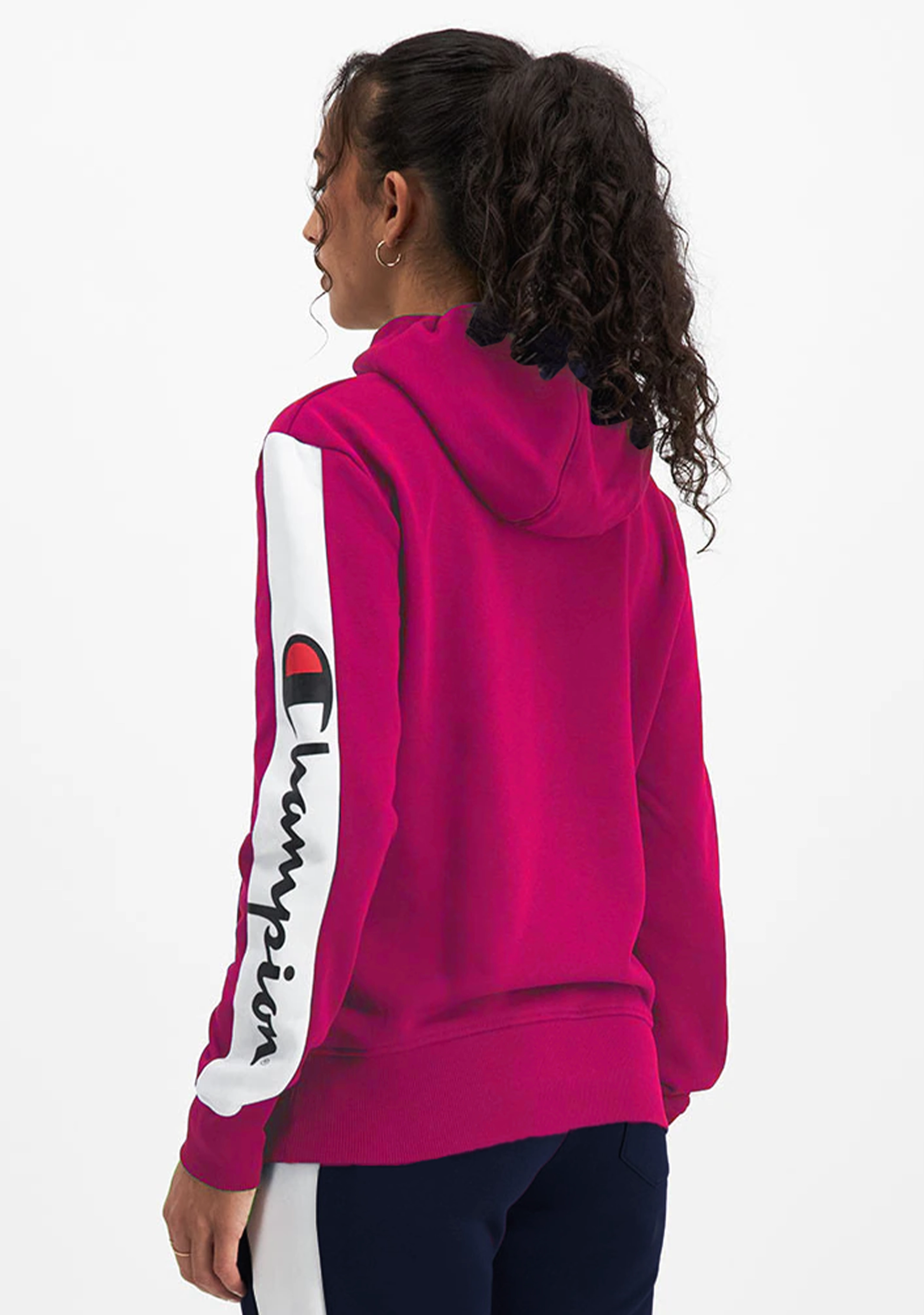 Champion Womens Sporty Panel Hoodie