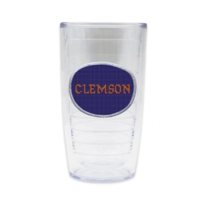 Clemson Needlepoint Tervis Tumbler