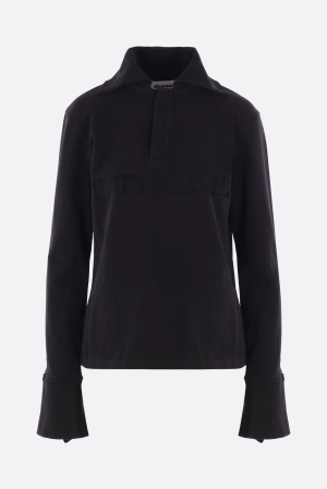 cotton piqué polo shirt