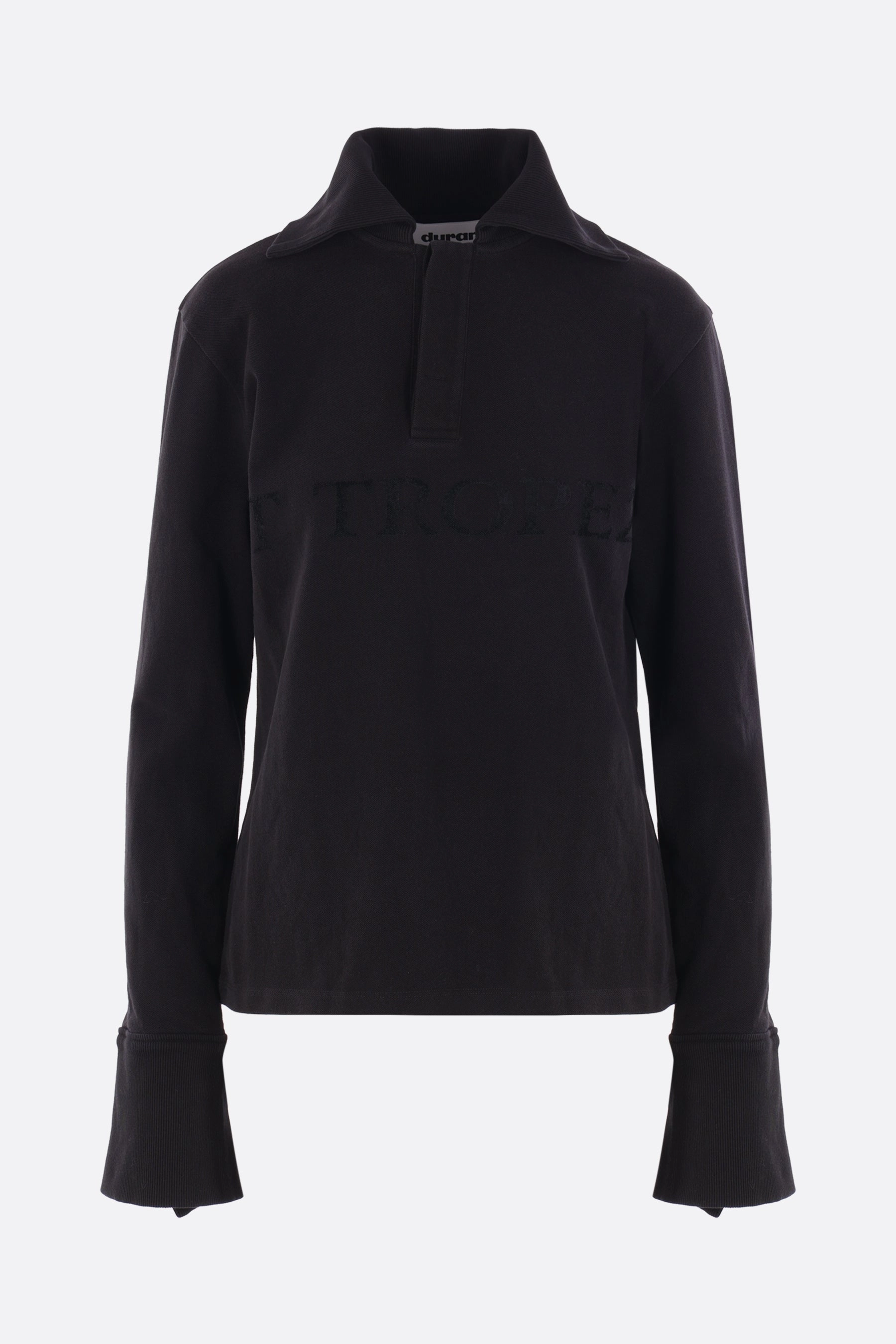 cotton piqué polo shirt