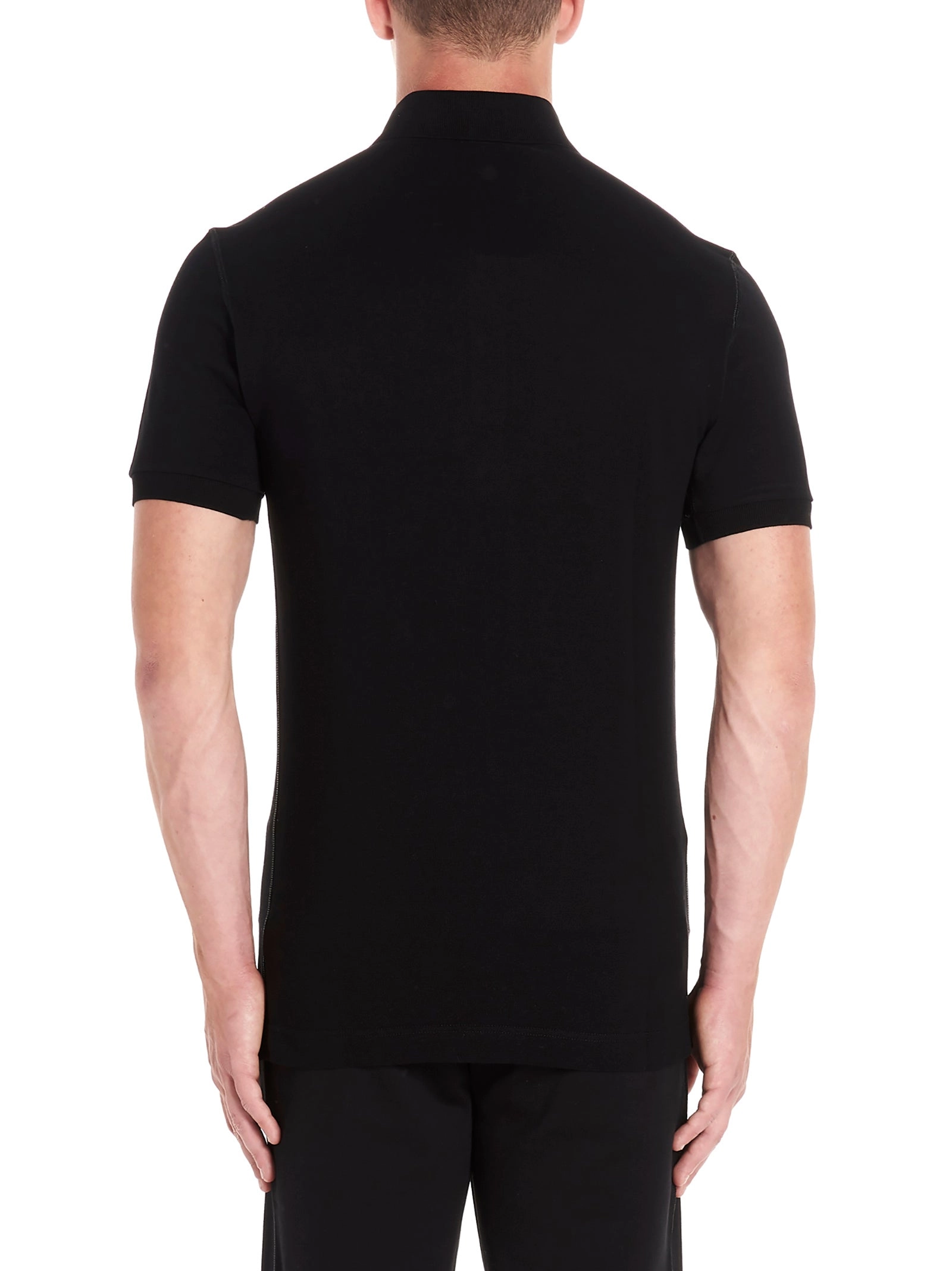 Dolce & Gabbana Logo Patch Polo Shirt