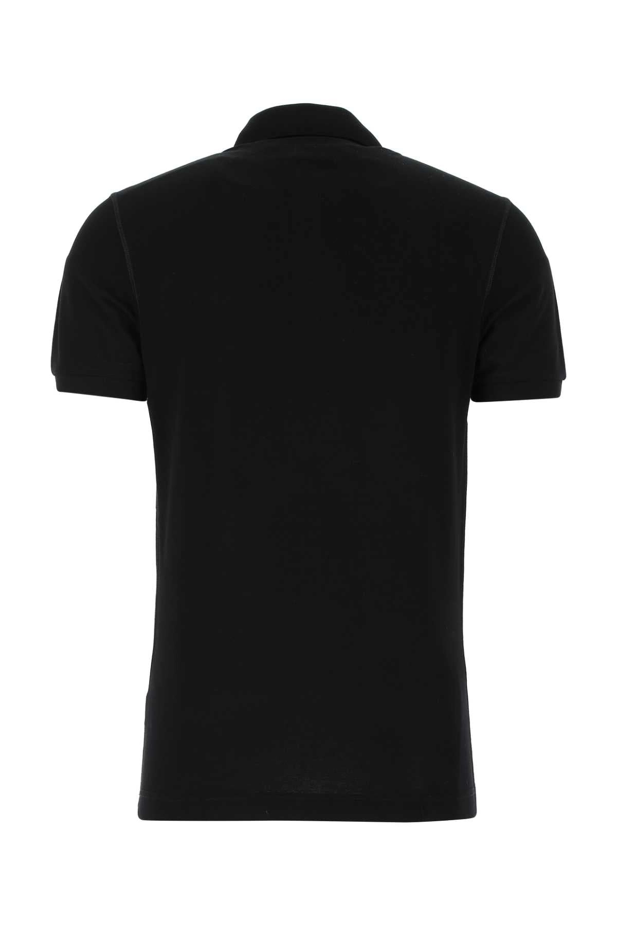 Dolce & Gabbana Logo Patch Polo Shirt