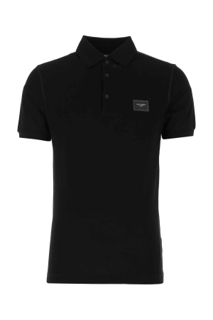 Dolce & Gabbana Logo Patch Polo Shirt