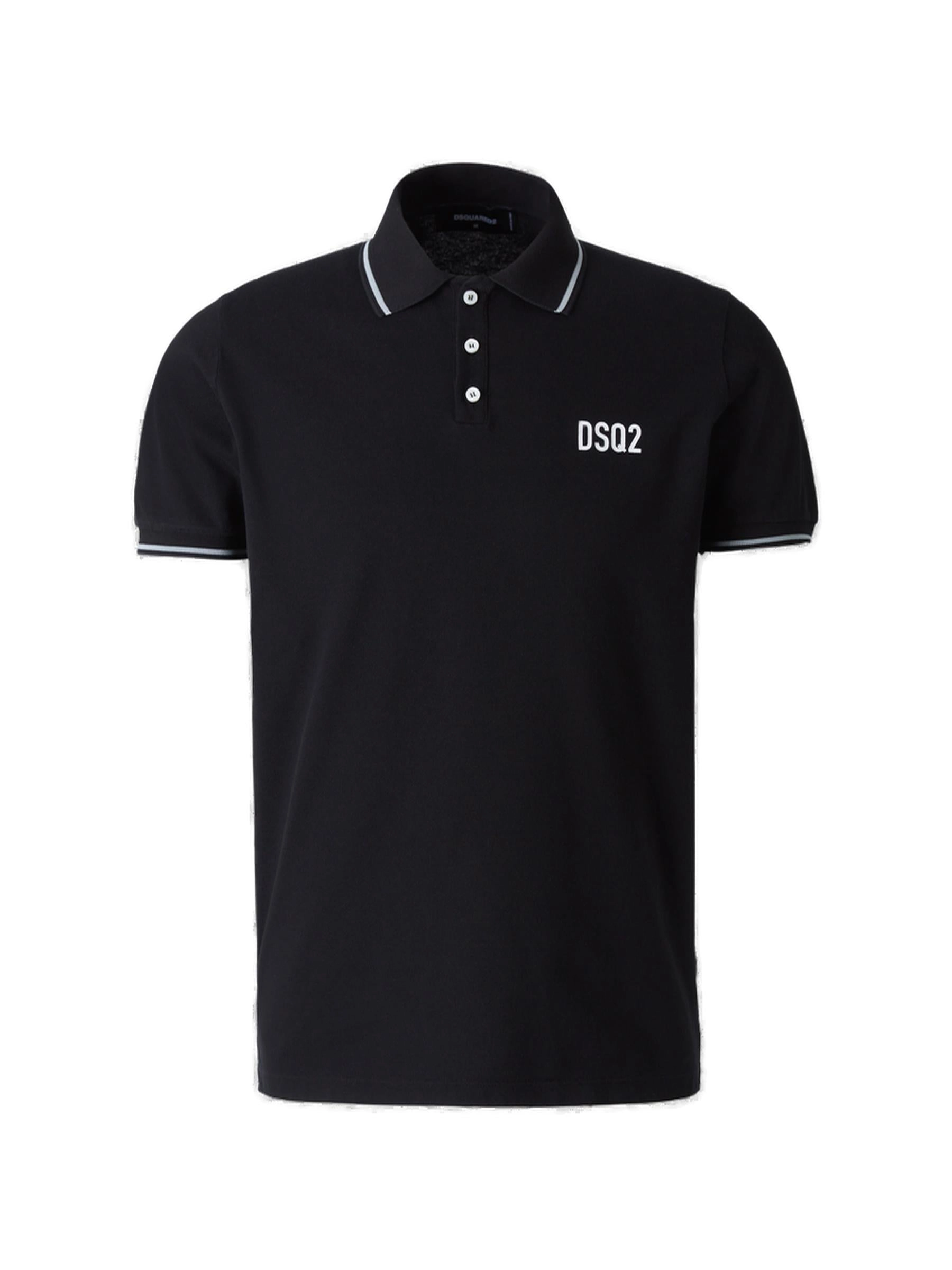 Dsquared2 Logo Printed Polo Shirt