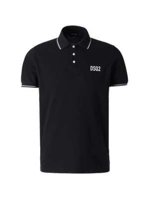 Dsquared2 Logo Printed Polo Shirt