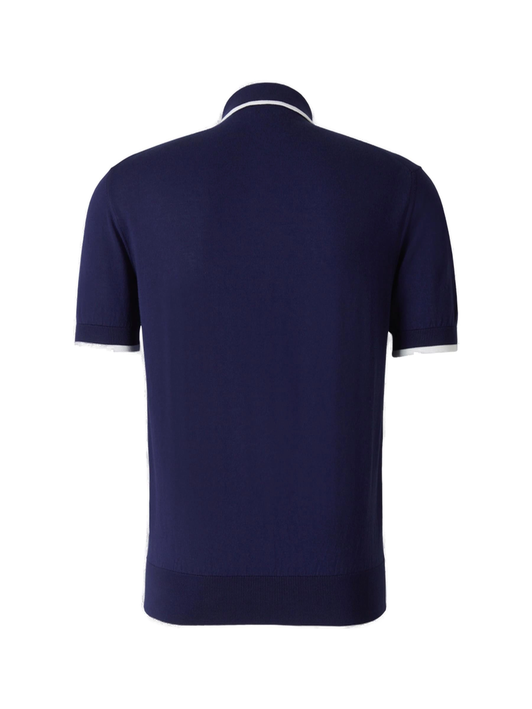 Etro Logo Embroidered Polo Shirt