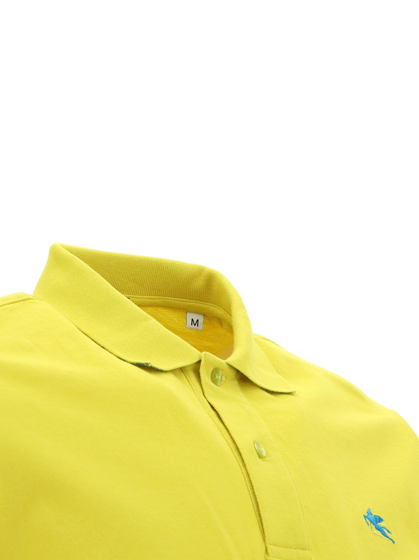 Etro Logo Embroidered Polo Shirt