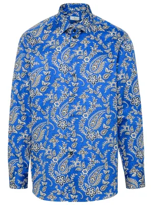 Etro Paisley Printed Long-Sleeved Shirt