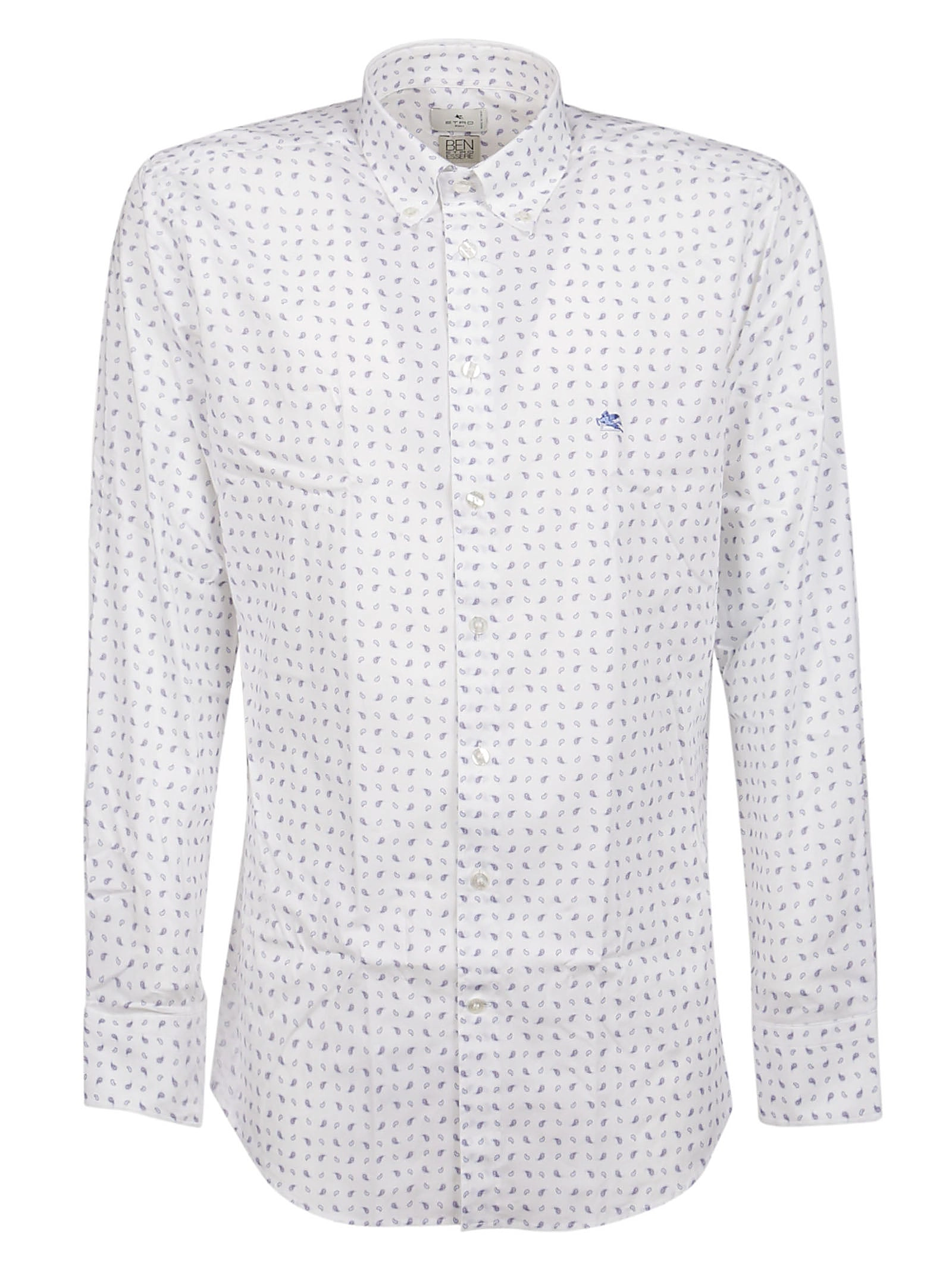 Etro Paisley Printed Long-Sleeved Shirt