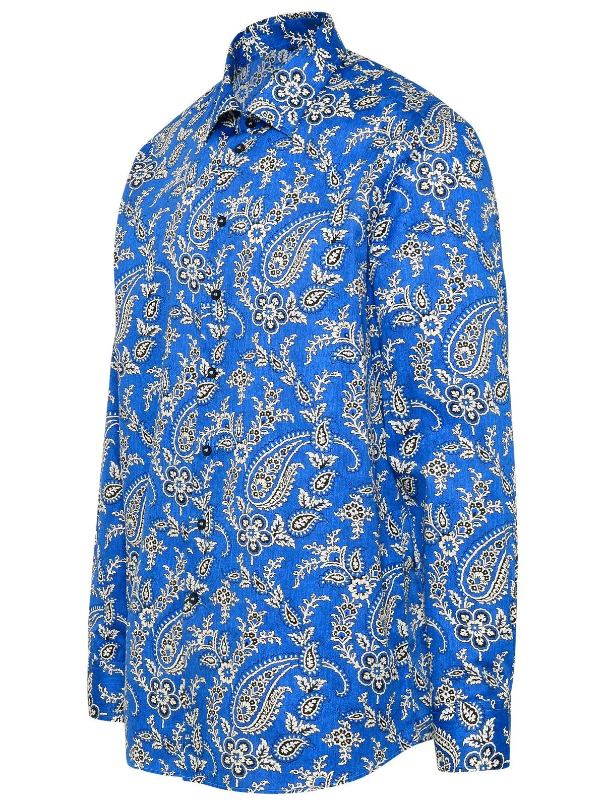 Etro Paisley Printed Long-Sleeved Shirt