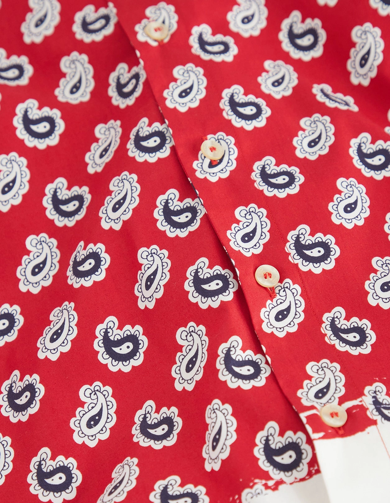 Etro Place Paisley Printed Short-Sleeve Shirt