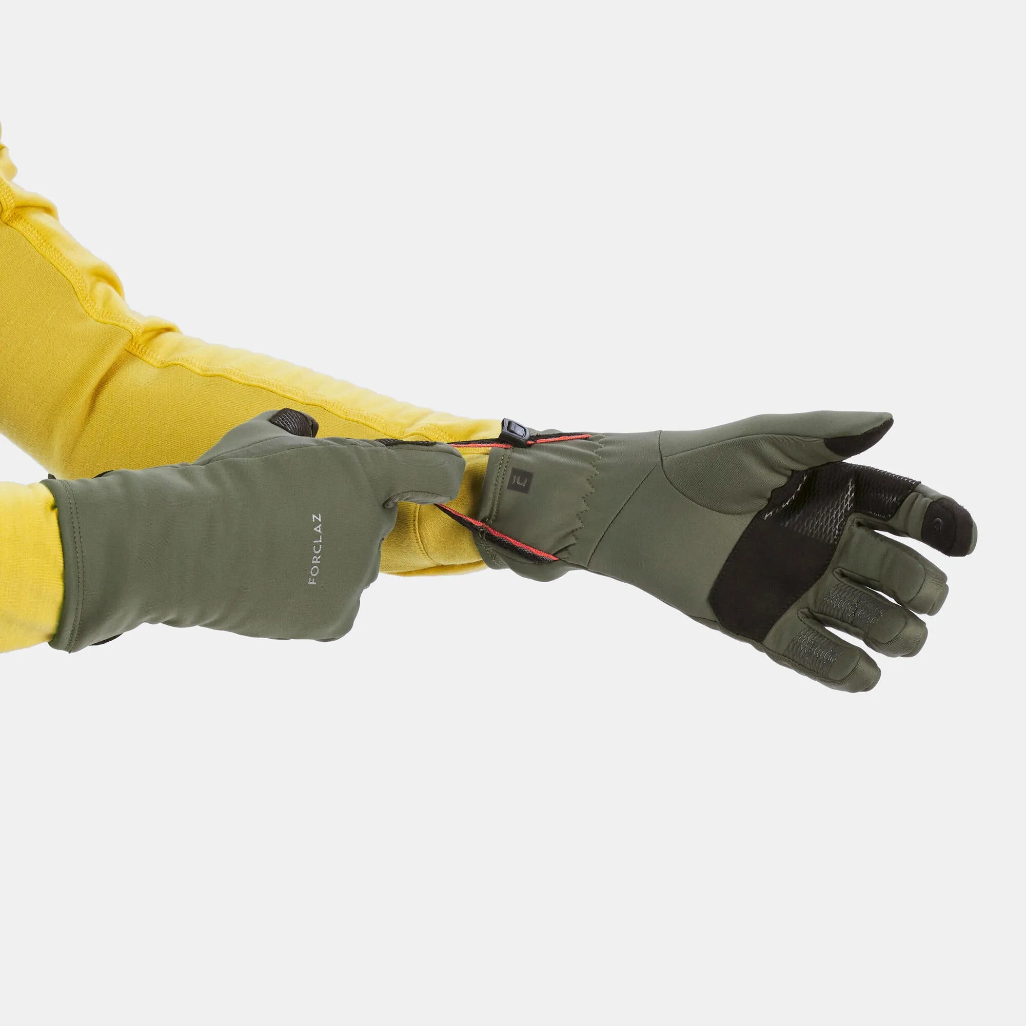 Forclaz Adult MT500 Touchscreen Stretch Backpacking Gloves