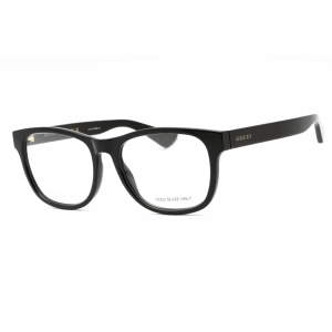 Gucci Men's Eyeglasses - Black Injected Propionate Square Full Rim Frame | GG1344O 005