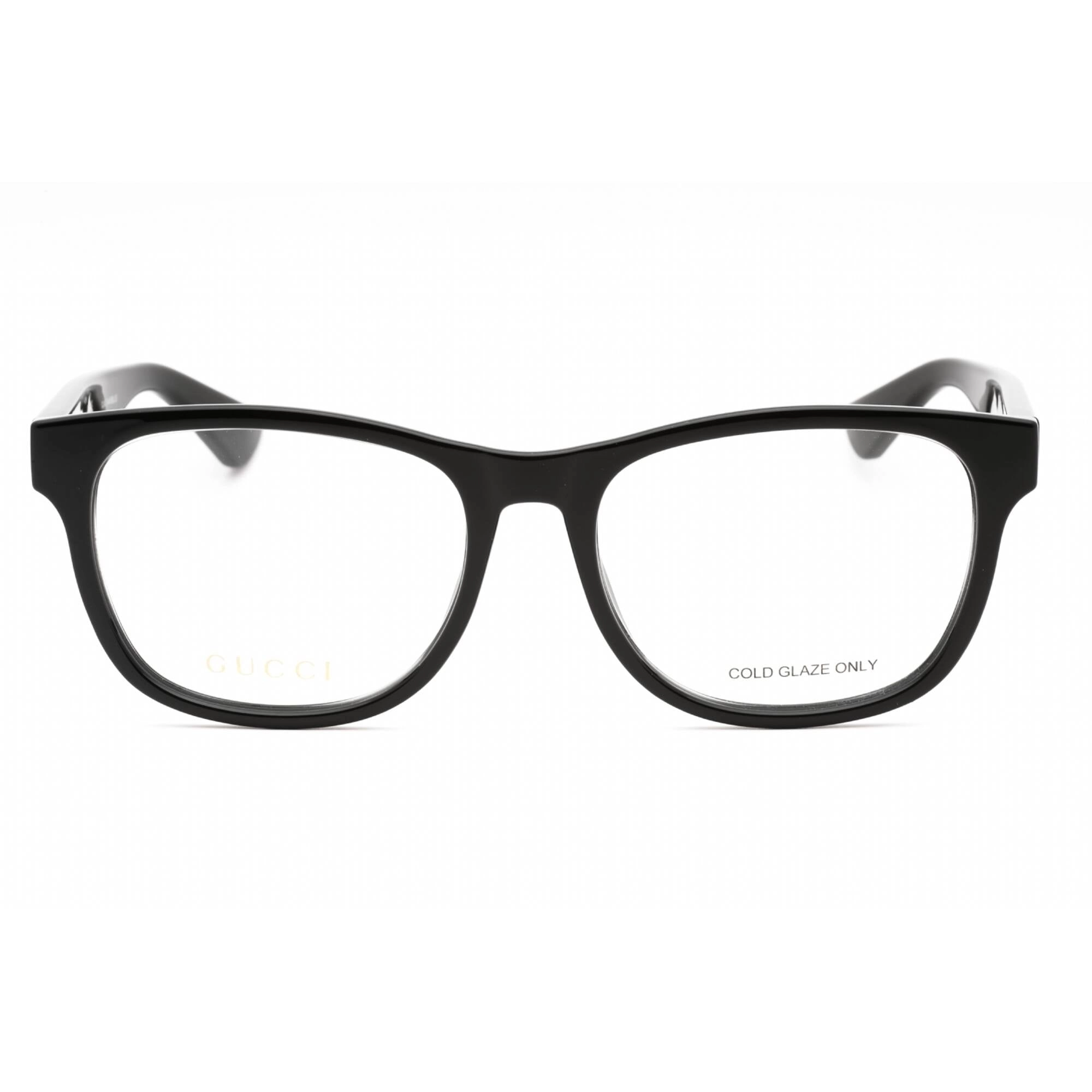 Gucci Men's Eyeglasses - Black Injected Propionate Square Full Rim Frame | GG1344O 005