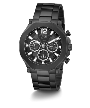 GUESS Mens Black Multi-function Watch