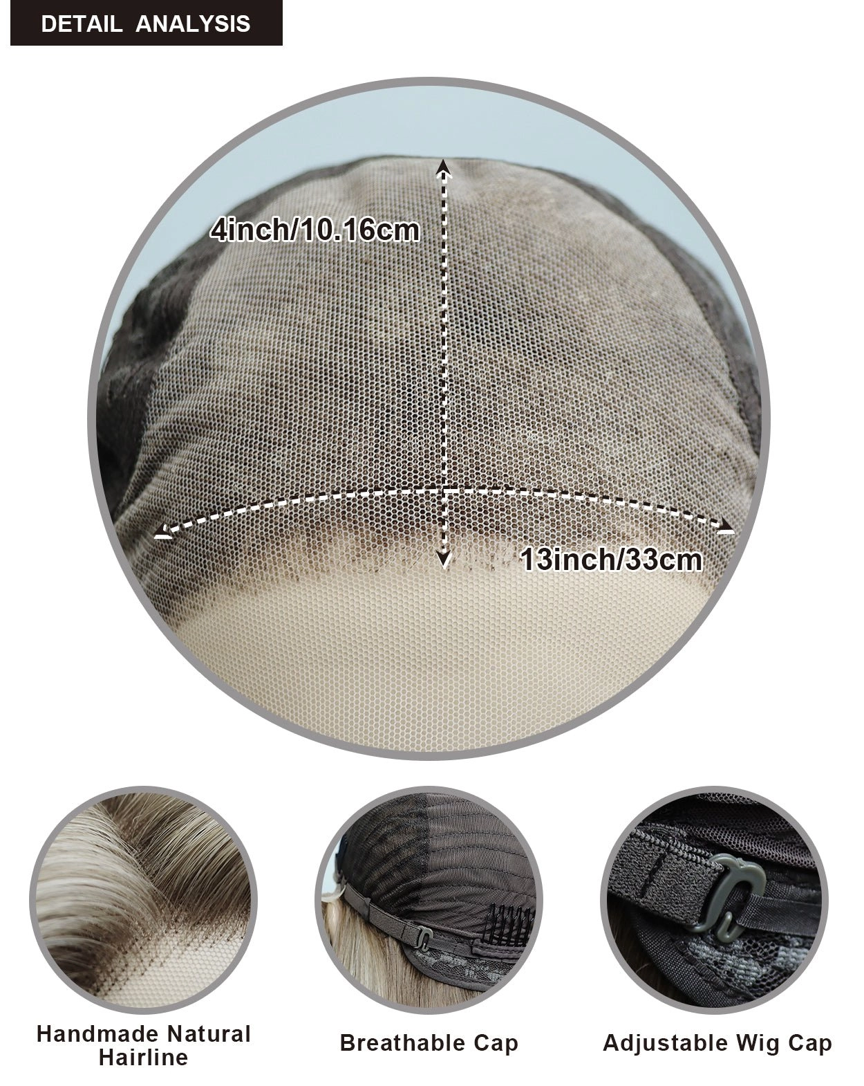 IMstyle Lala Ombre Blonde Straight long Hair 13*4 free Parting lace Wig W216-CF245-C13X4