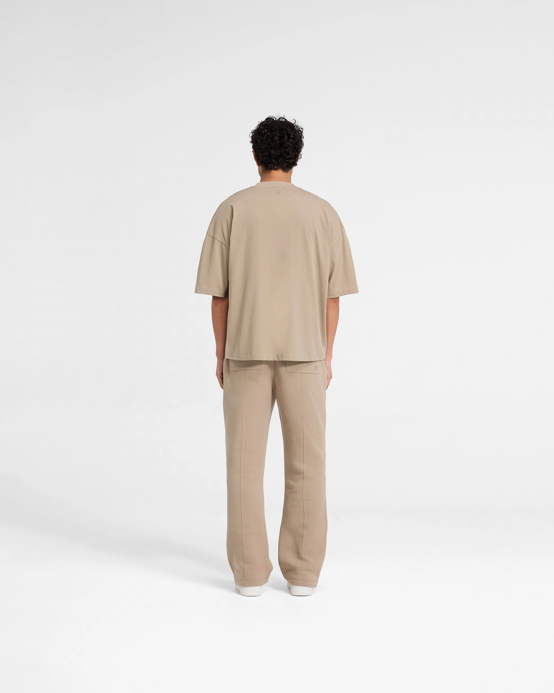 Initial Boxy T-Shirt - Dune