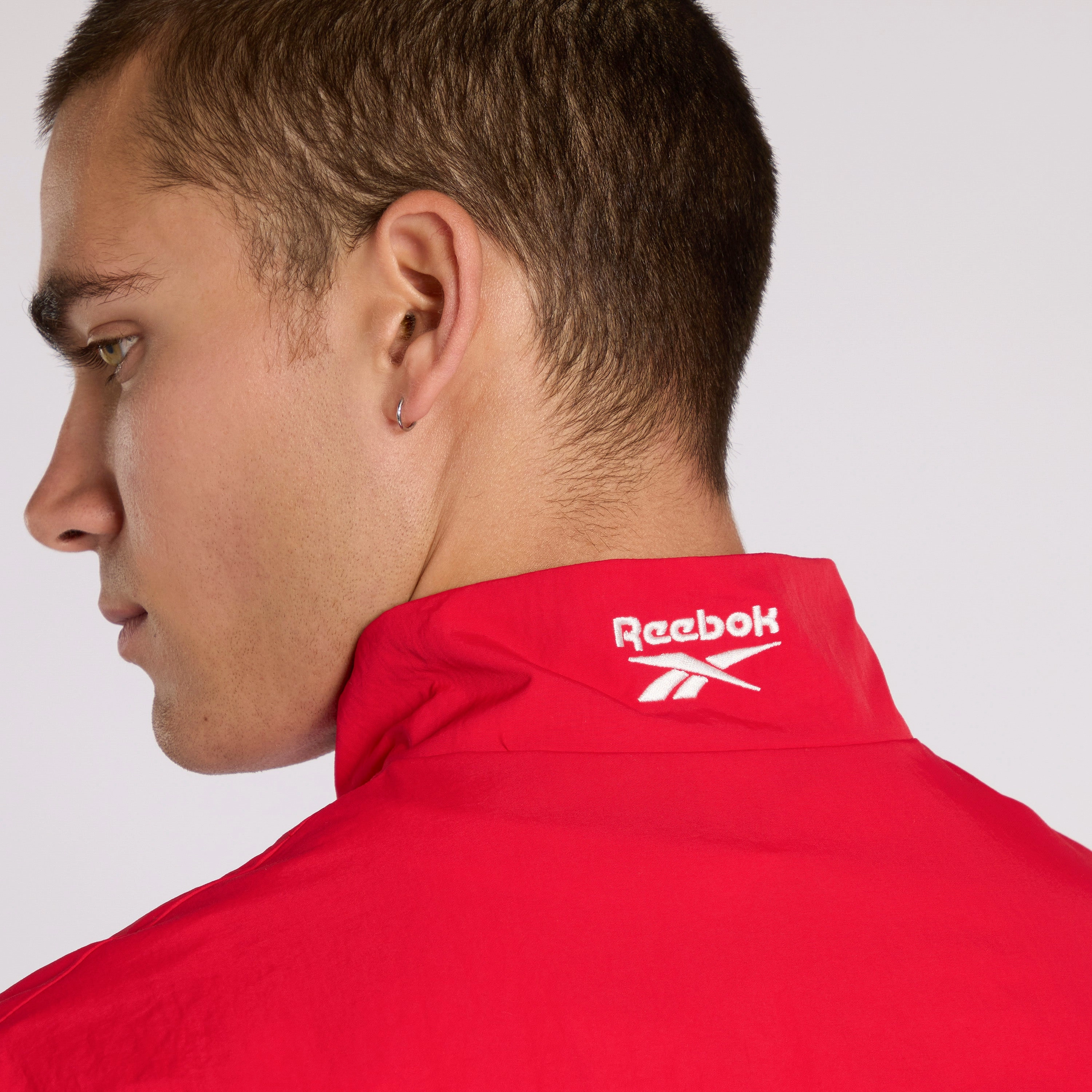 Ivy League Woven 1/4 Zip Vector Red