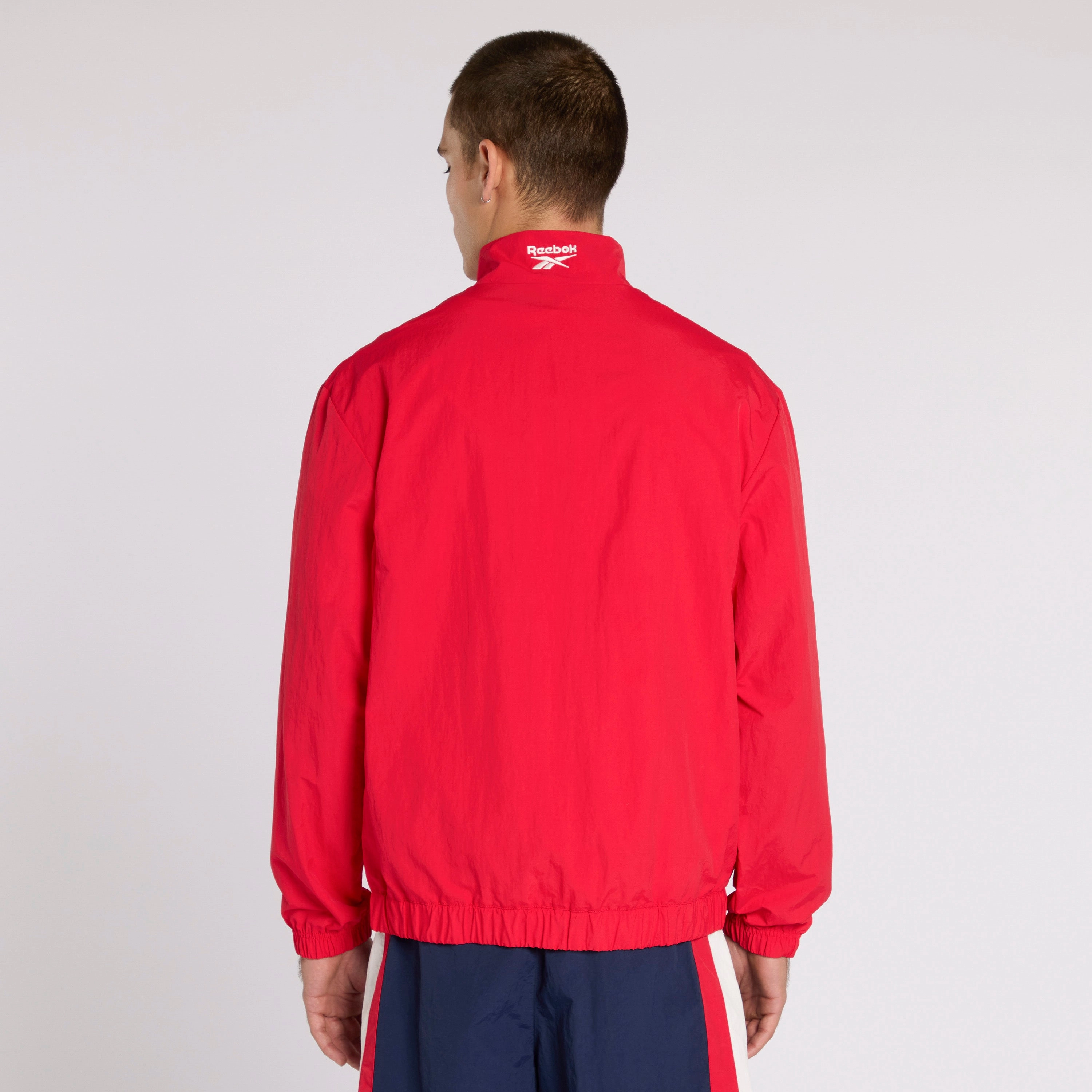 Ivy League Woven 1/4 Zip Vector Red