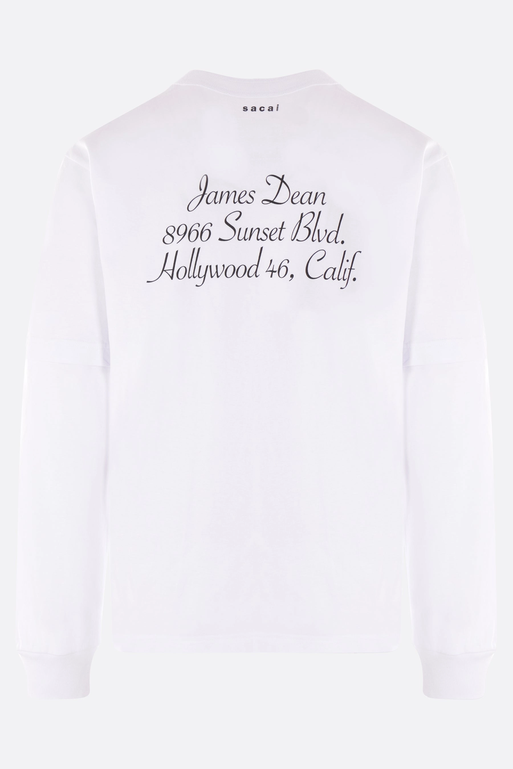 James Dean cotton long-sleeve t-shirt