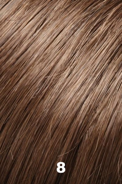 Jon Renau Toppers - EasiPart T 18" (#821) - Remy Human Hair