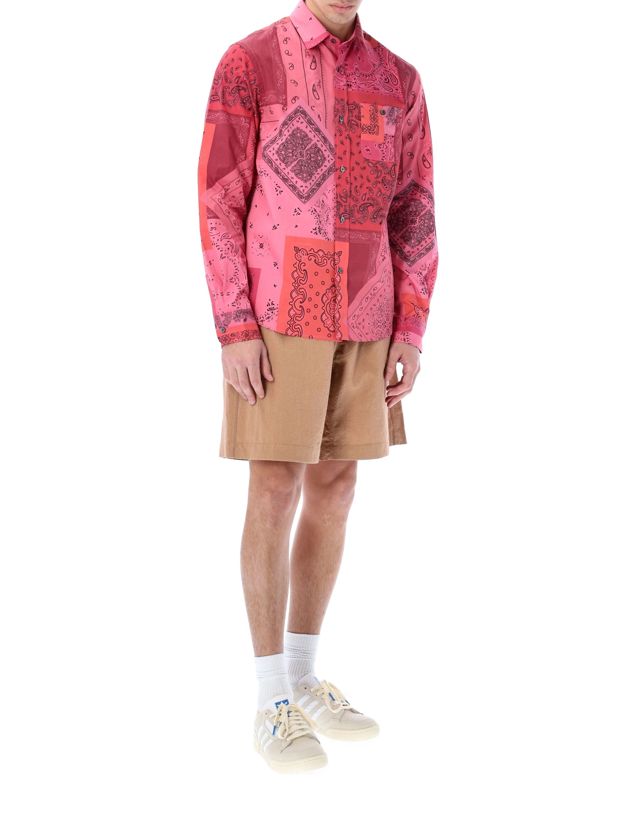 Kenzo Bandana Printed Long-Sleeved Shirt