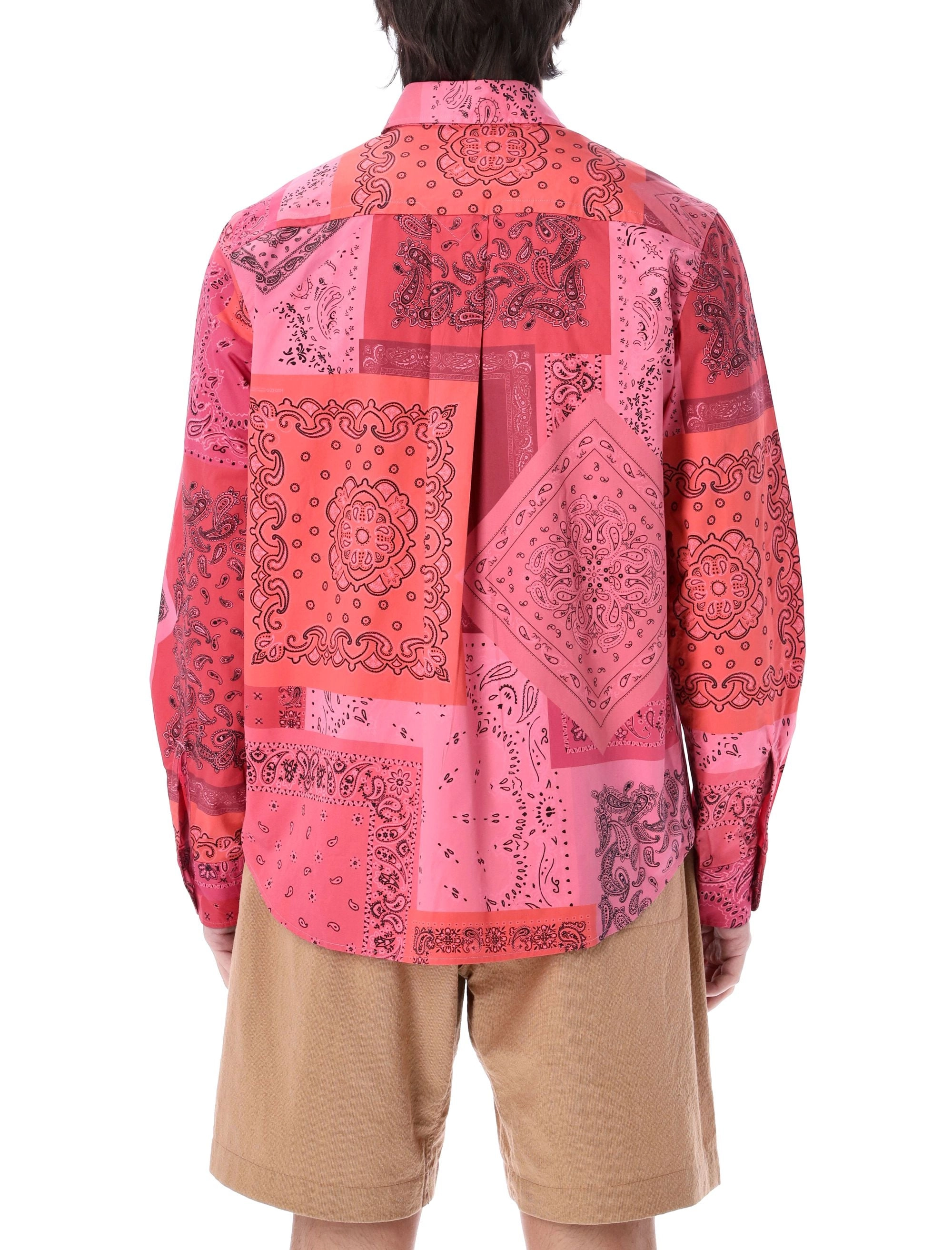 Kenzo Bandana Printed Long-Sleeved Shirt
