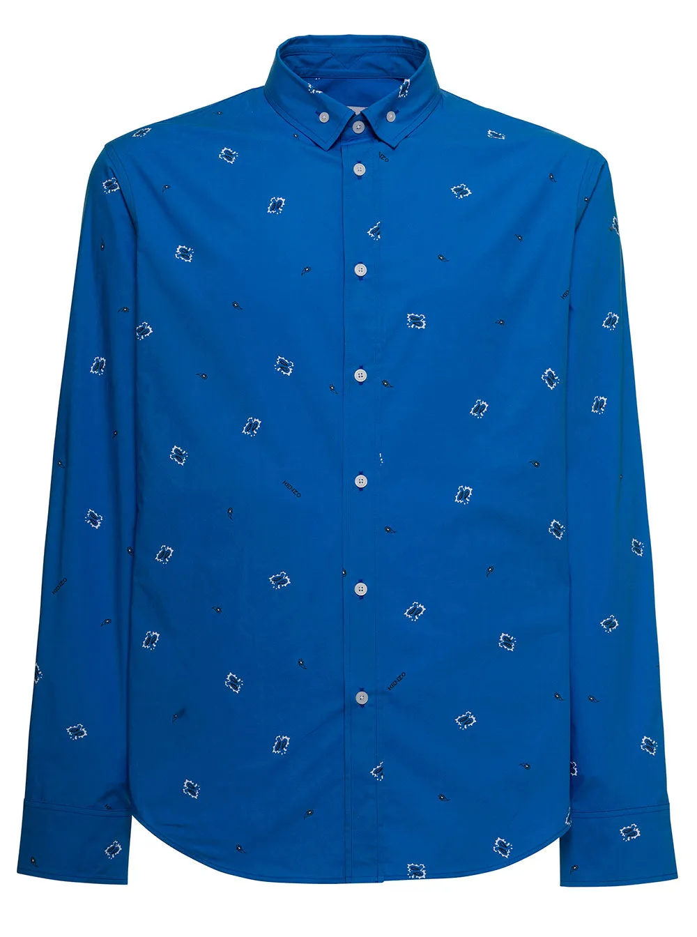 Kenzo Bandana Printed Long-Sleeved Shirt